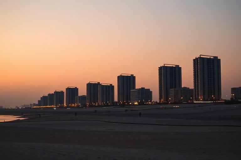 Ajman landmark skyline
