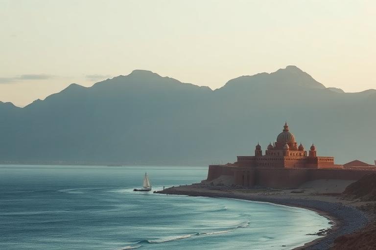 Fujairah landmark skyline