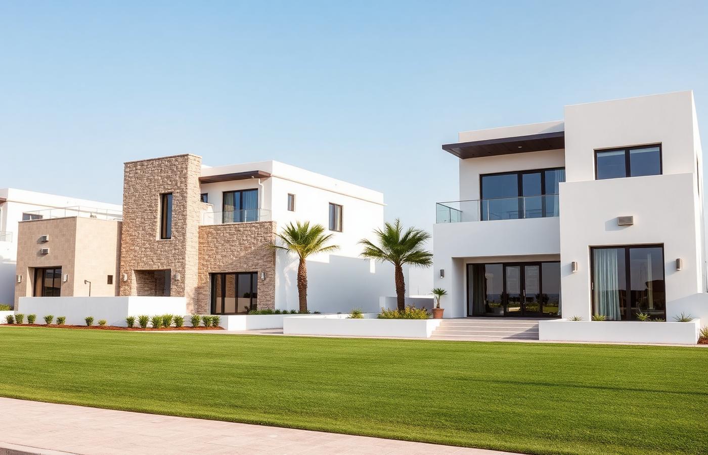 Render of Yas Links Villas